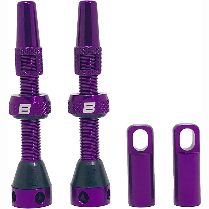 Muc-Off V2 Tubeless Ventil Kit 44mm/purple 44 mm, violett