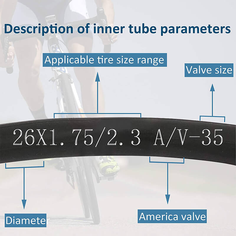 BWSHLF Mountain Bike Inner Tubes 26AV 35x4