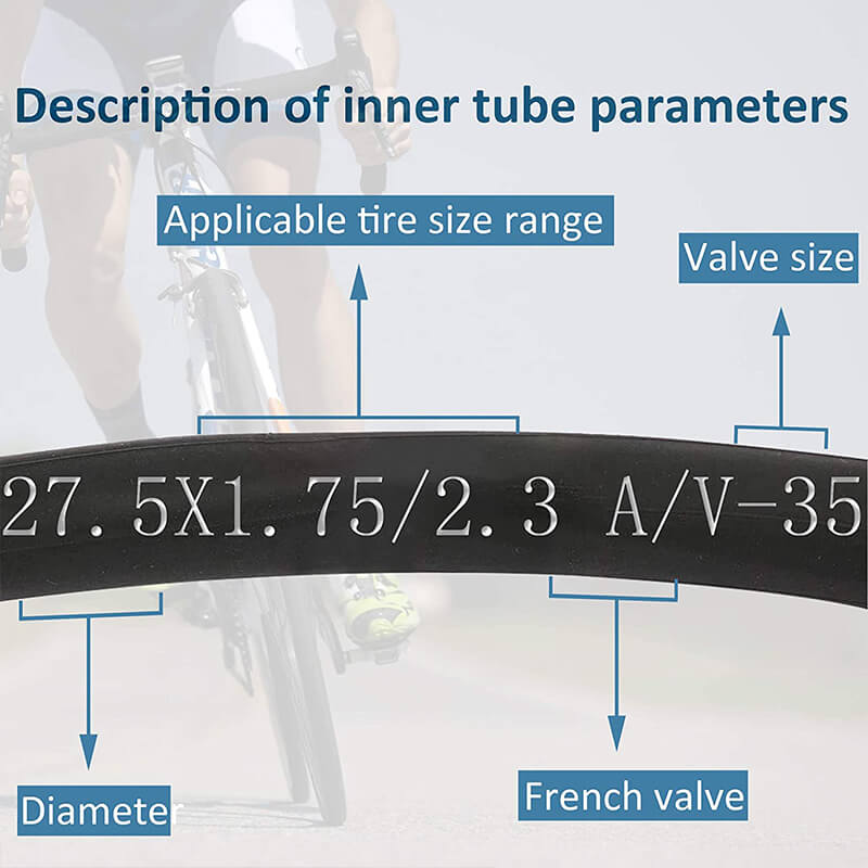 BWSHLF Mountain Bike Inner Tubes 27AV 35x4