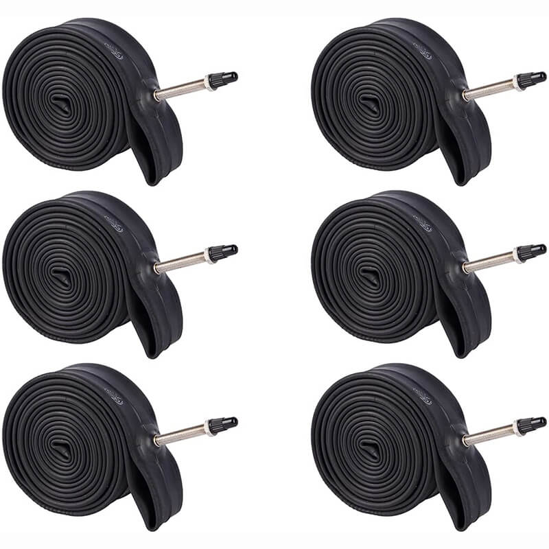 BWSHLF Road Bike Inner Tube with 35-45 48mm Presta Valve 6pack