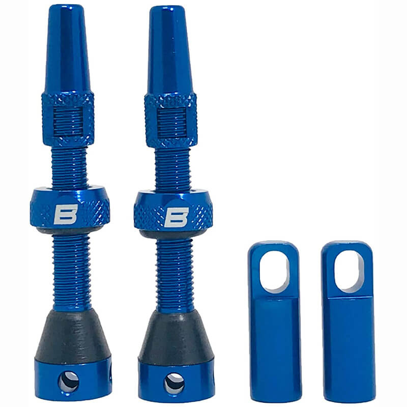 BWSHLF Tubeless Presta Valve Kit-Blue