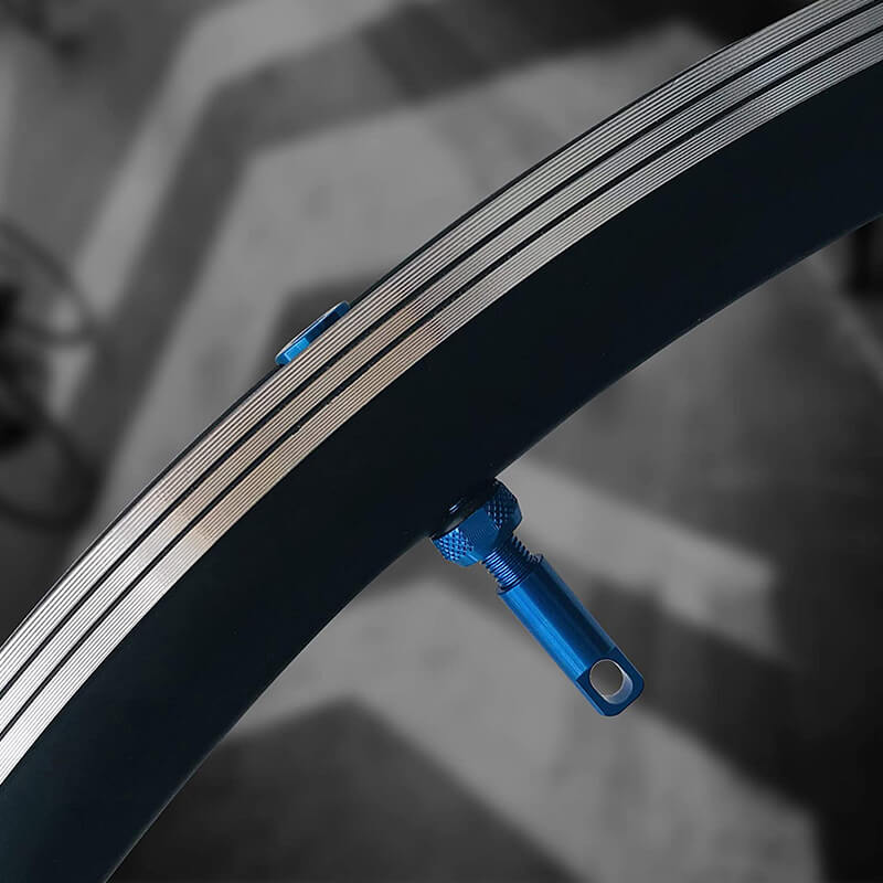 BWSHLF Tubeless Presta Valve Kit-Blue