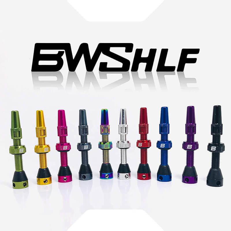 BWSHLF Tubeless Presta Valve Kit-Blue
