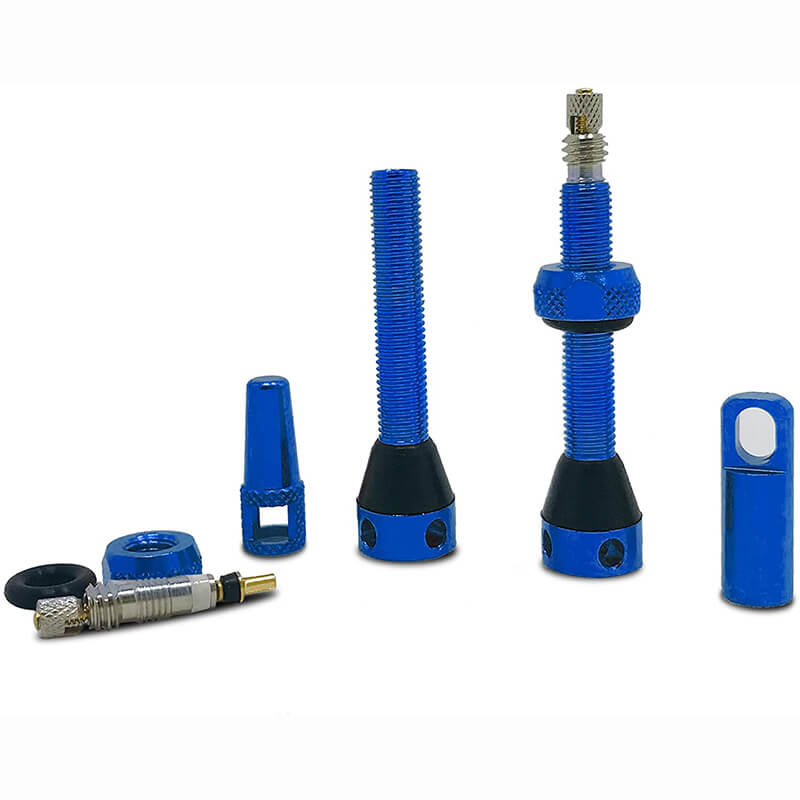 BWSHLF Tubeless Presta Valve Kit-Blue