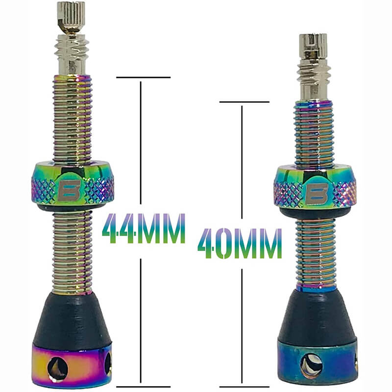 BWSHLF Tubeless Presta Valve Kit-Neon